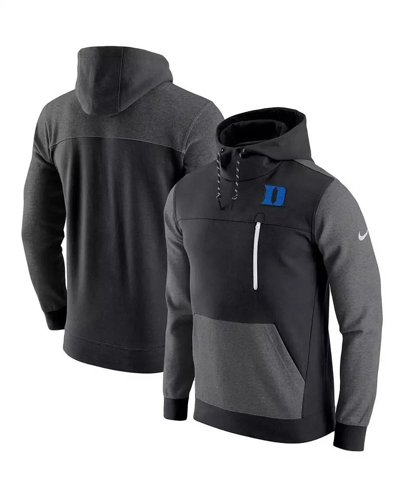 NIKE Men's Black Duke Blue Devils AV-15 2.0 Pullover Hoodie 2