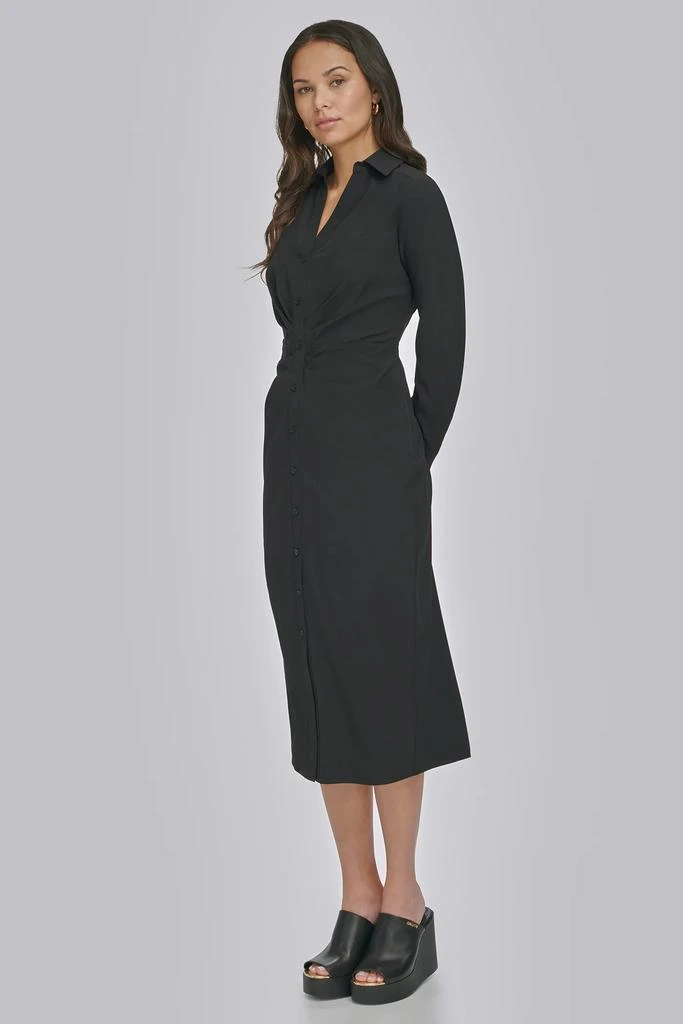 DKNY FRONT RUCHING DRESS 4