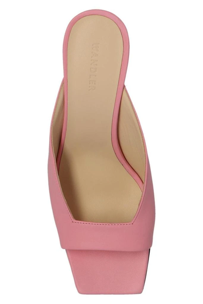 Wandler Wandler Isa Square-Toe Slip-On Mules 4
