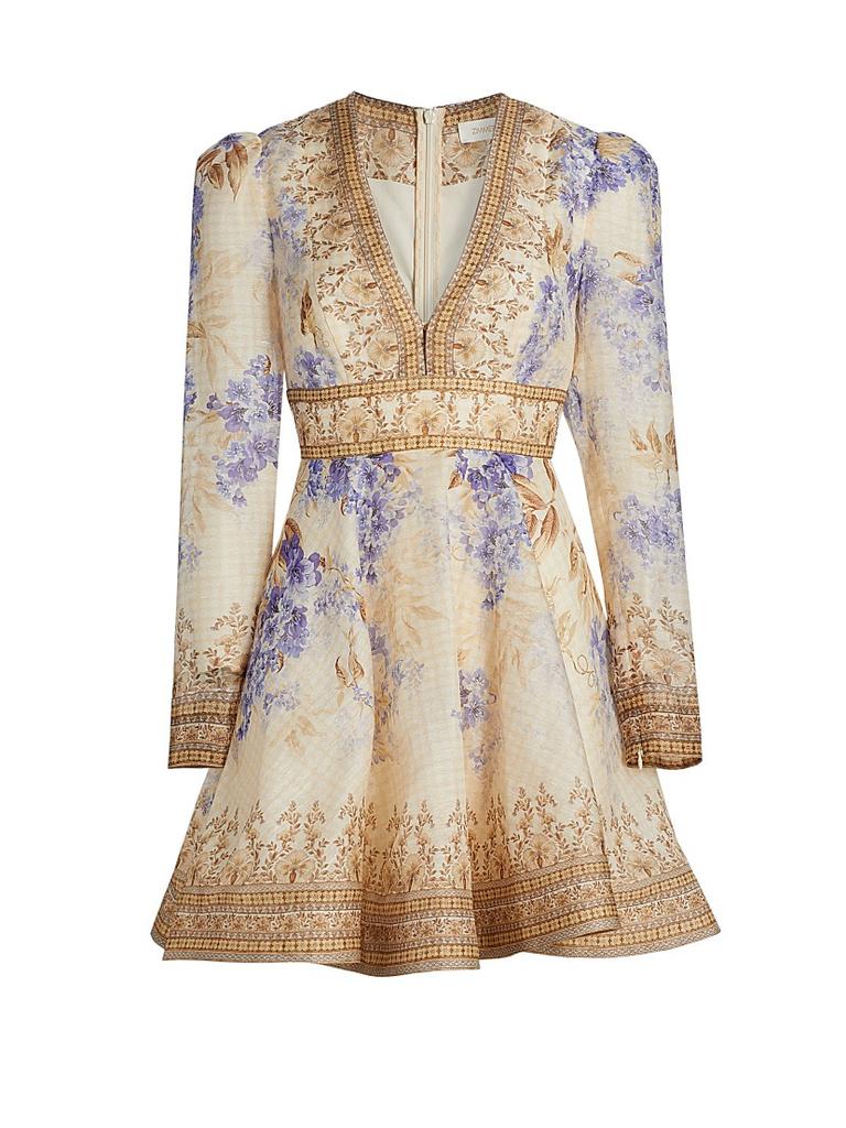 Zimmermann Waverly floral cotton bustier dress - Tops - Save