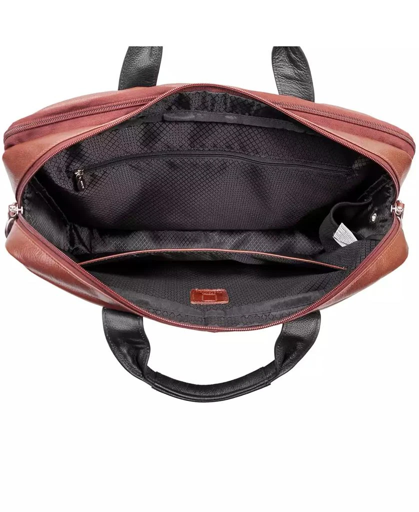 McKlein Southport 17" Dual-Compartment Laptop Tablet Briefcase 4