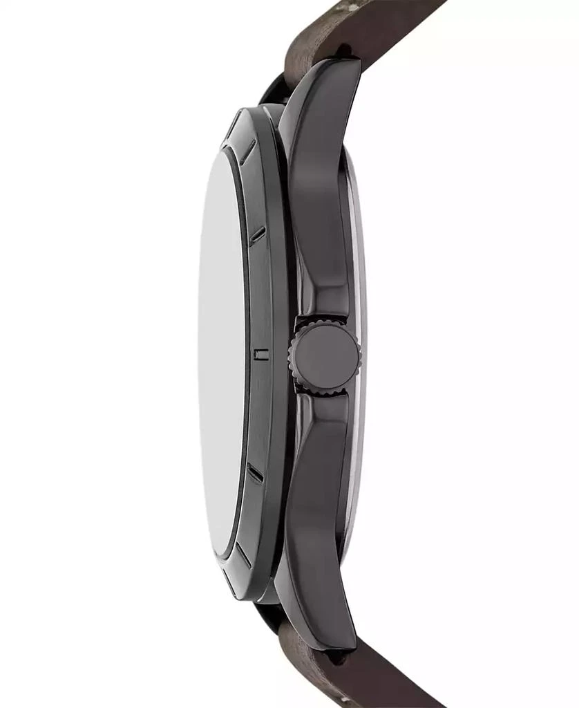 Folio Men's Three Hand Brown Polyurethane Watch 42mm 3