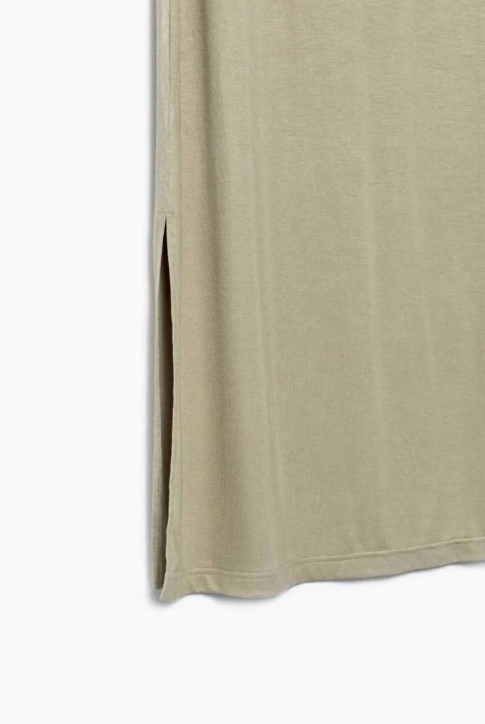 MOD REF Knit Rayon Dress In Sage 5