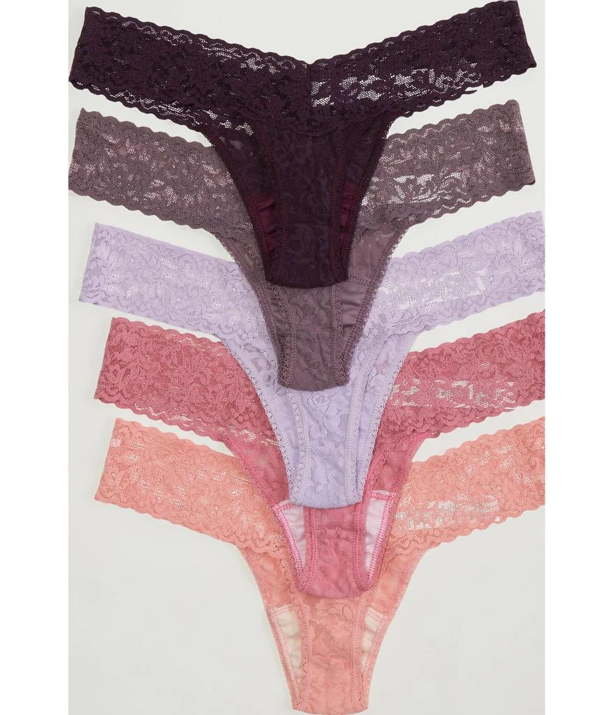 Hanky Panky Signature Lace Low Rise Thong 5-Pack 2