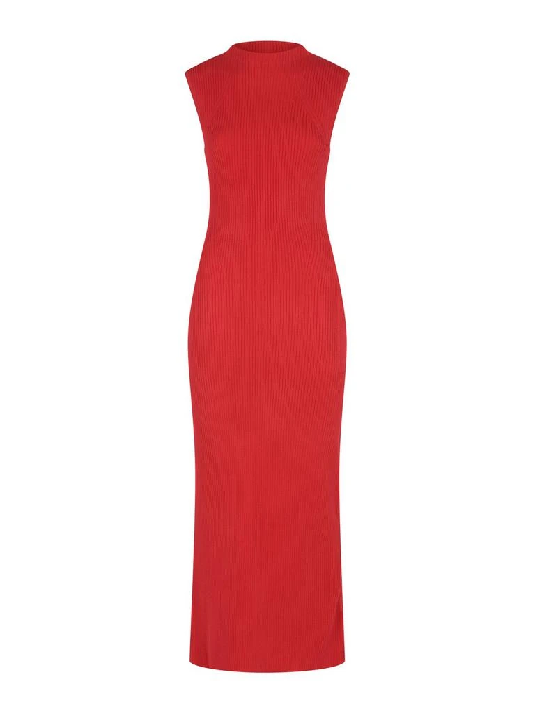 knee length dresses for ladies ROTATE BIRGER CHRISTENSEN midi dress – Debau Official main image 0