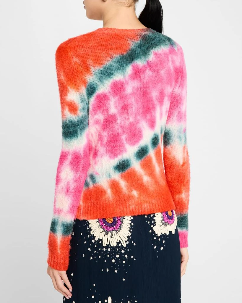 Jonathan Cohen Tie Dye Knit Crewneck Sweater 3