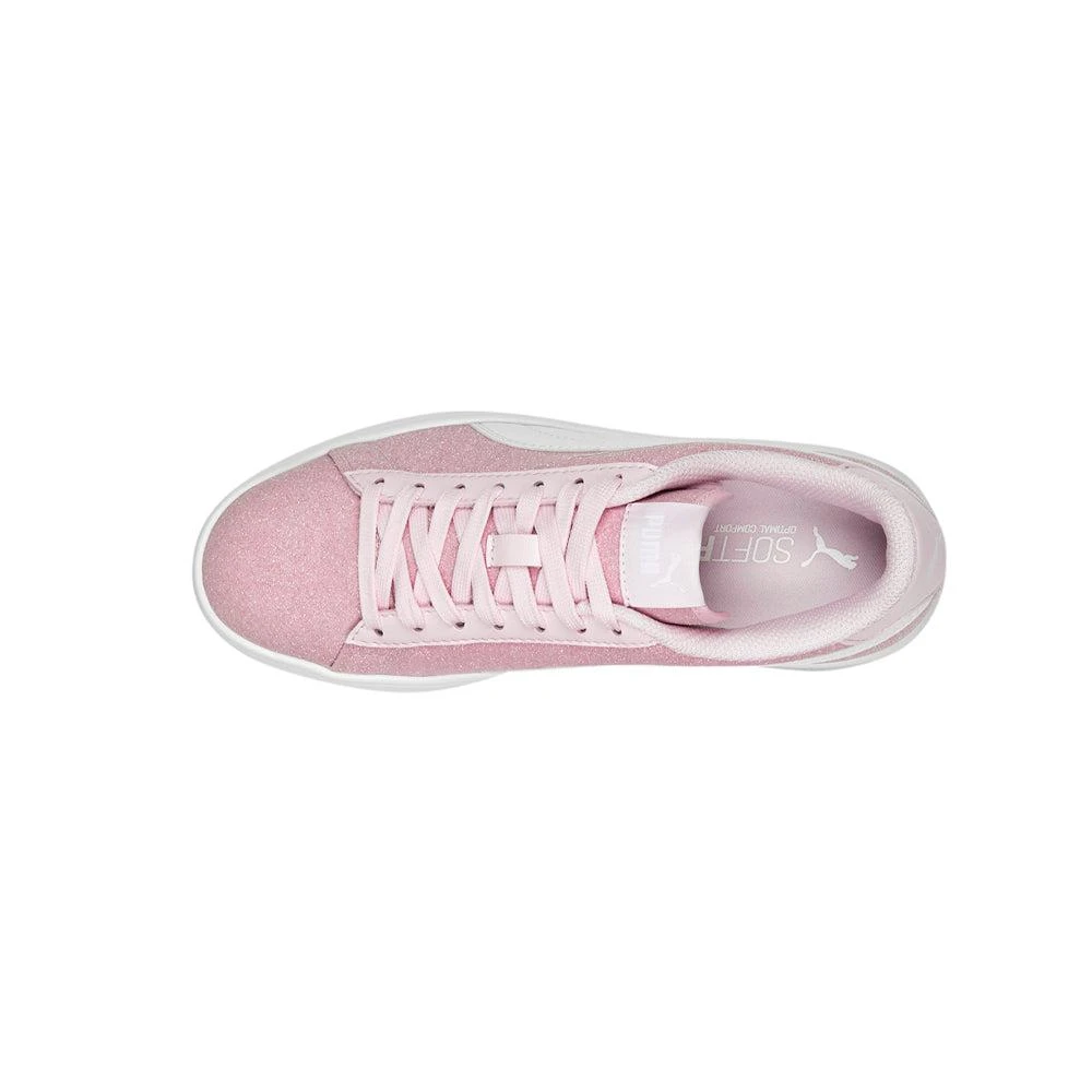 Puma Smash V2 Glitz Glam Lace Up Sneakers (Big Kid) 4