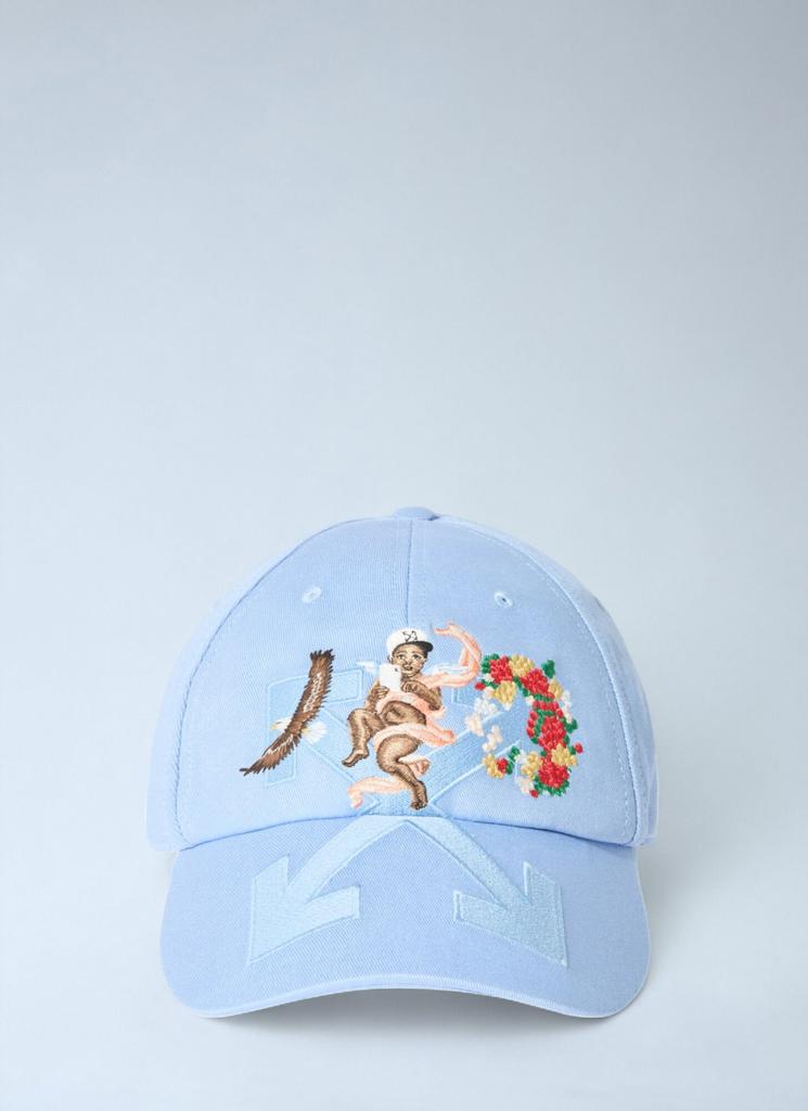 Off-White Off-White Bookish Logo Embroidered Beanie - Hats