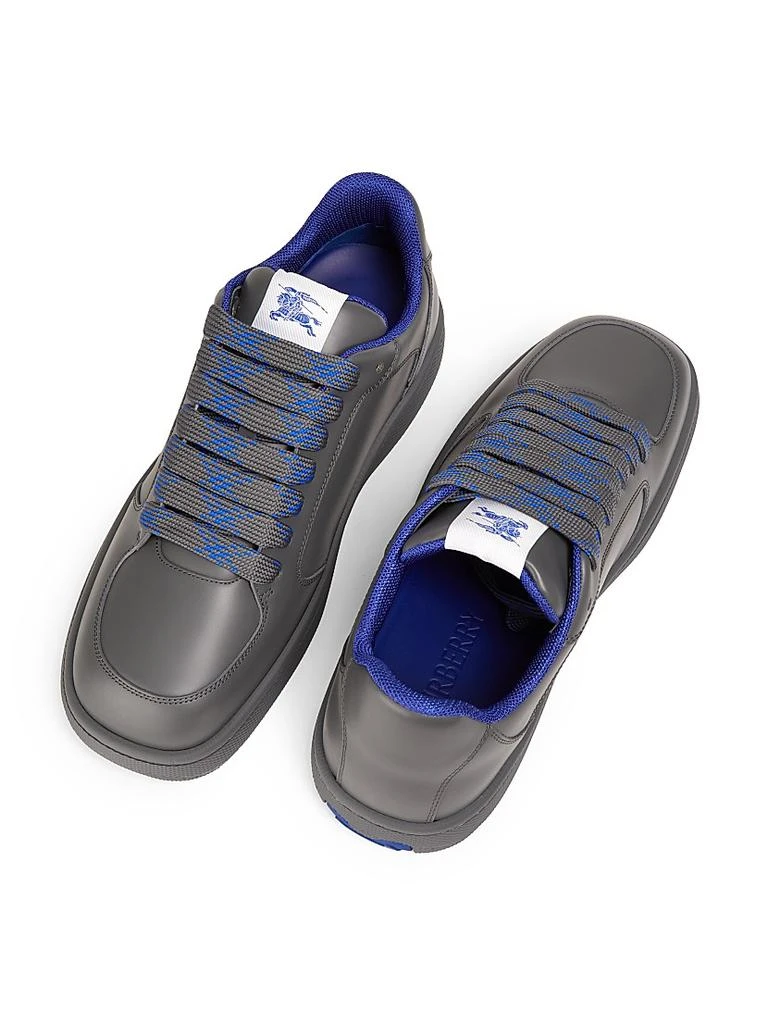 Burberry Equestrian Knight Leather Sneakers 4