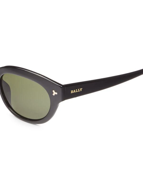 Bally 54MM Oval Sunglasses 3
