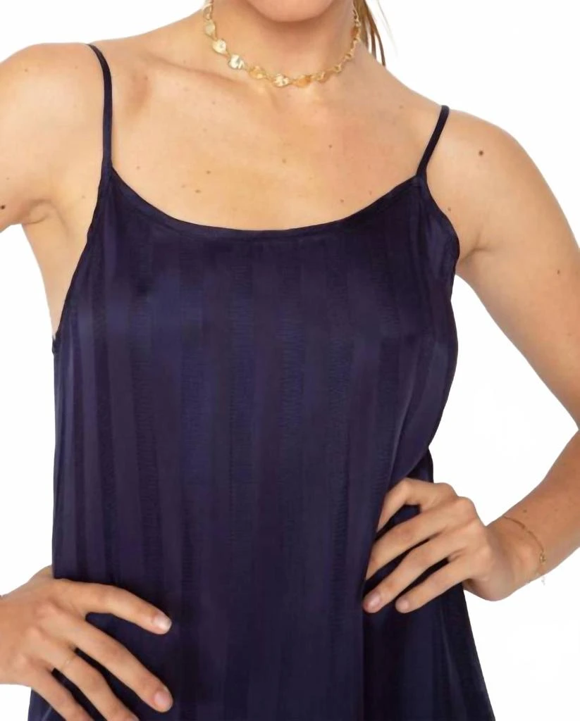 Idle Sleepwear Short Slip In Navy 2