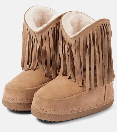 INUIKII Cowboy Fringes leather snow boots 4