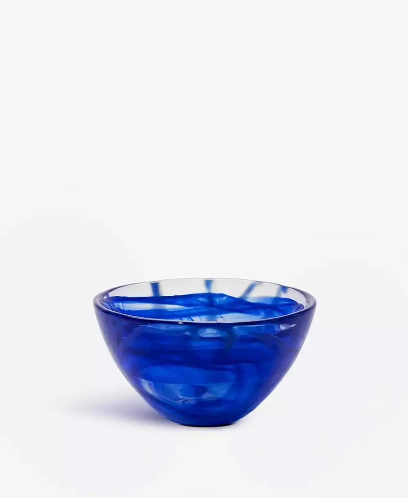 Kosta Boda 6.3" Contrast Blue Decor Bowl 2