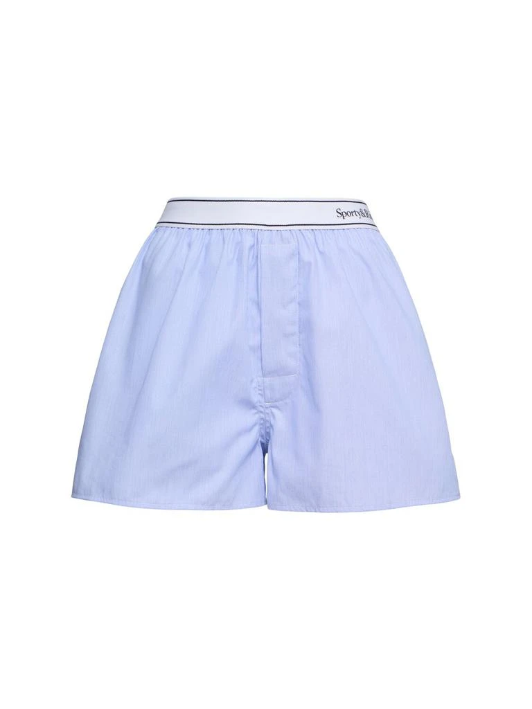 Sporty & Rich Serif Logo Boxer Shorts 1