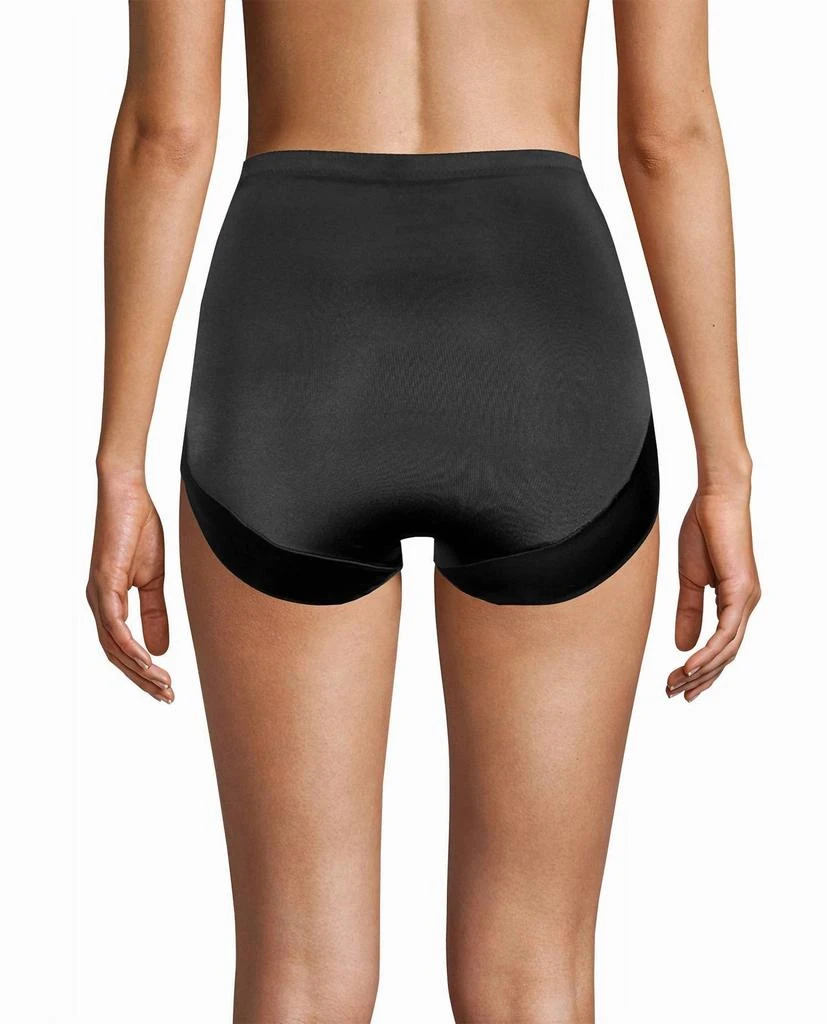 Nicole Miller 2-Pack Shiny Micro High Waisted Shaping Briefs 2