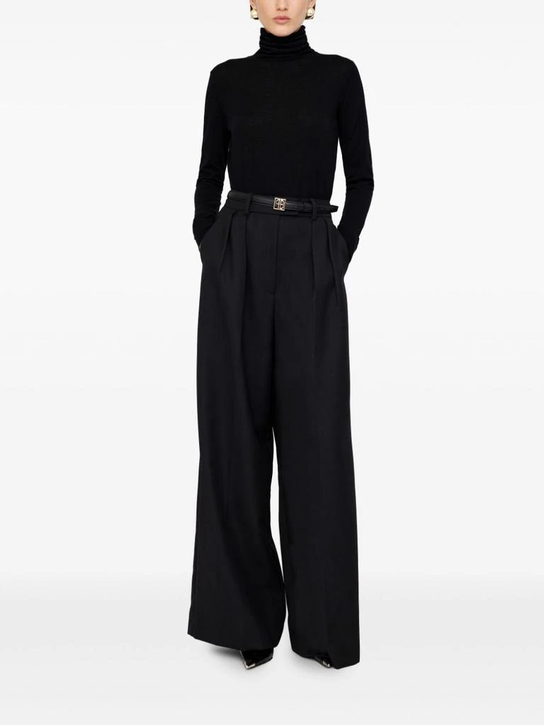 ANINE BING ETHAN BLACK HIGH NECK SWEATER 3