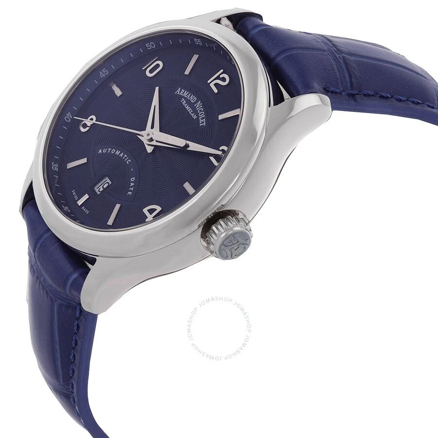 Armand Nicolet M02-4 Automatic Blue Dial Men's Watch A840AAA-BU-P840BU2 2