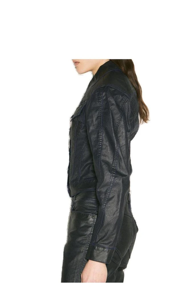 Mugler Mugler Waxed Denim Jacket 2