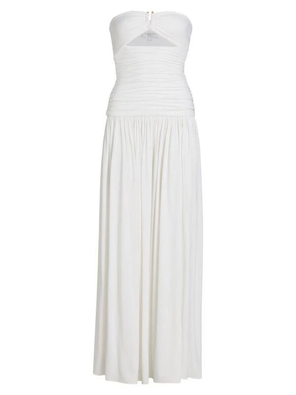 Michael Kors Strapless Cutout Jersey Dress - Dresses & Skirts - Free Shipping - BeyondStyle Michael Kors Strapless Cutout Jersey Dress - Dresses & Skirts - Free Shipping - BeyondStyle