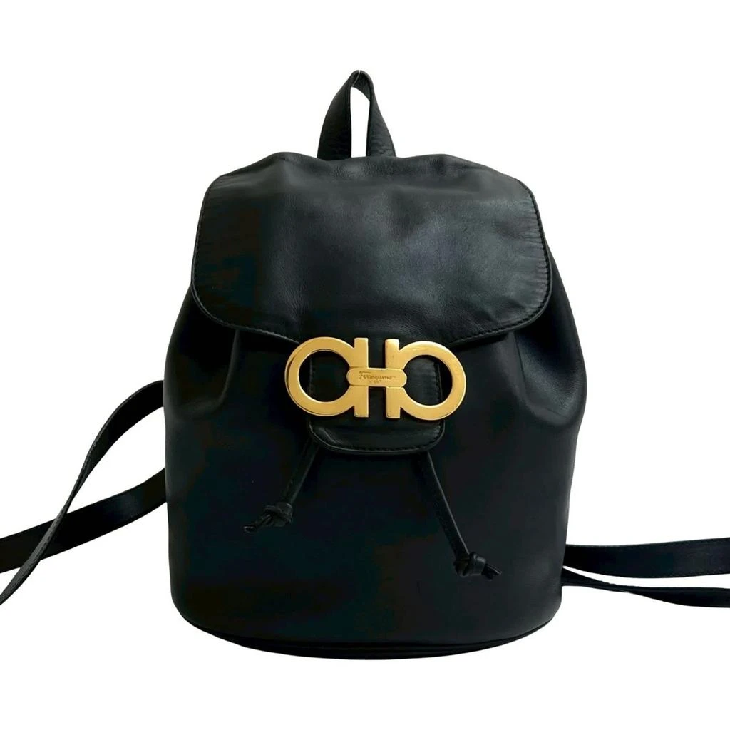 Salvatore Ferragamo Leather Backpack (Pre-Owned)