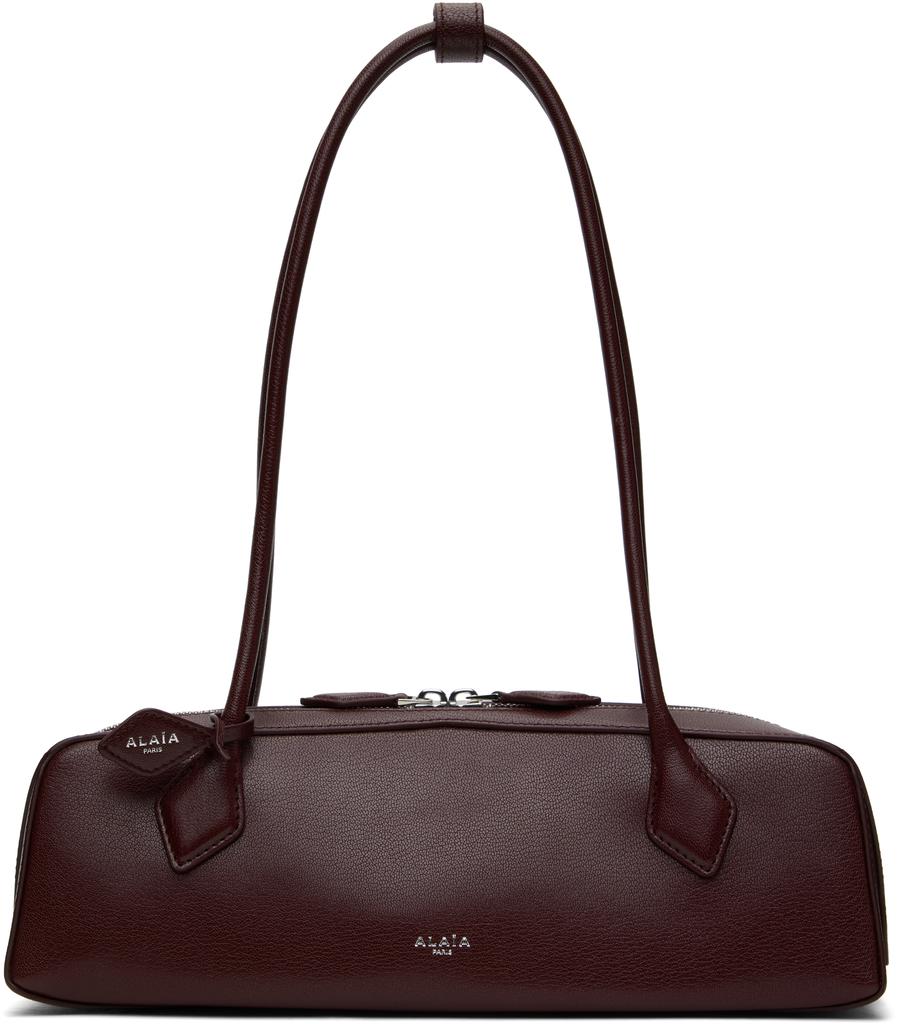 Alaïa Burgundy 'Le Teckel' Medium Bag - Shoulder Bags