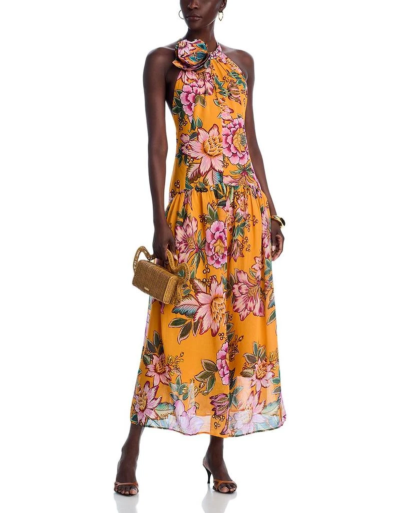 Farm Rio Wonderful Bouquet Maxi Dress 2