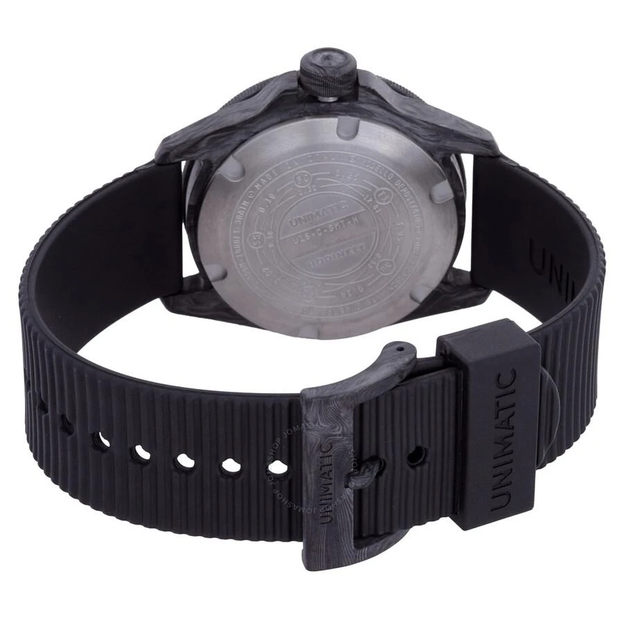 Unimatic Hodinkee Limited Modello Uno U1S-Carbon GMT Automatic Black Dial Men's Watch U1S-C-GMT-H 3