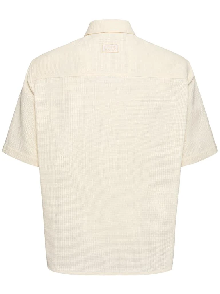 Lc23 Crochet Half-zip Shirt 3
