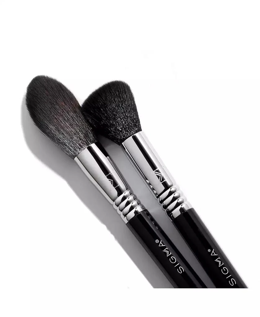 Sigma Beauty Sculpt + Glow Makeup Brush Duo 3