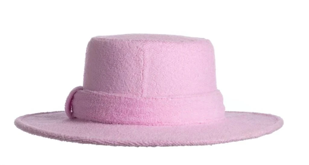 ASN Women's Terry Hat In Pink 3