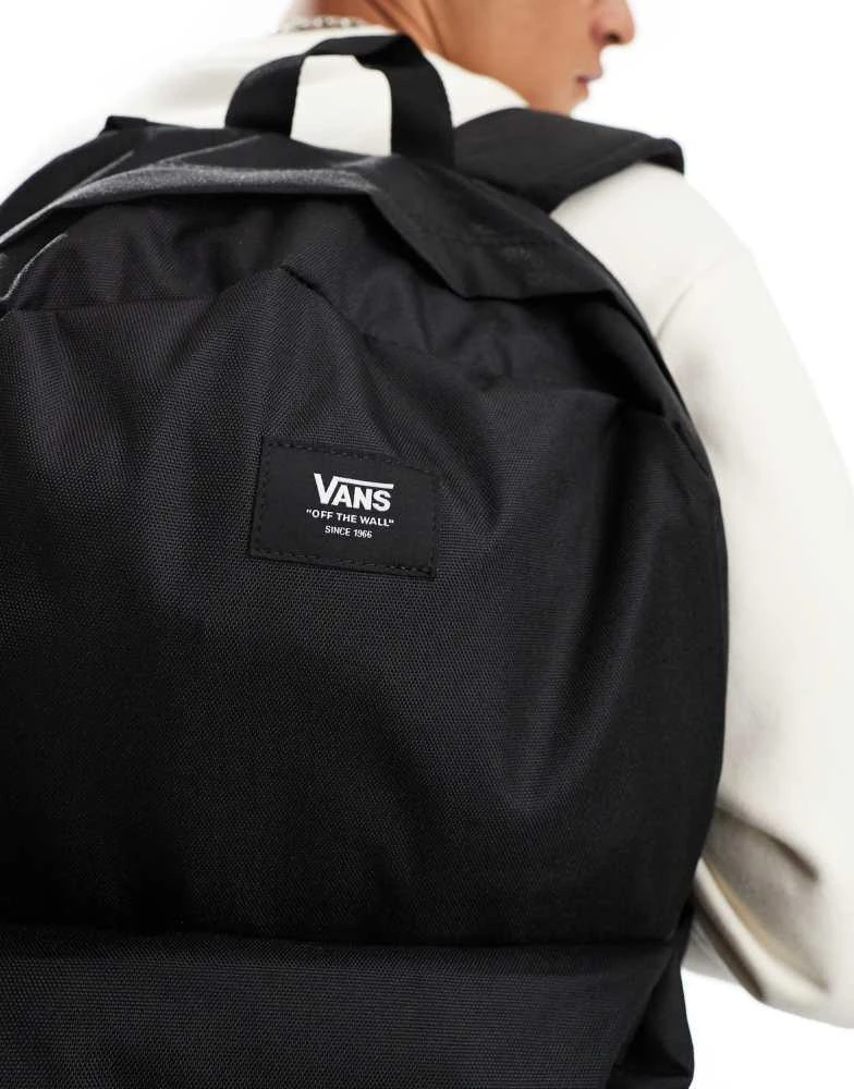 Vans Vans old skool drop v backpack in black 4