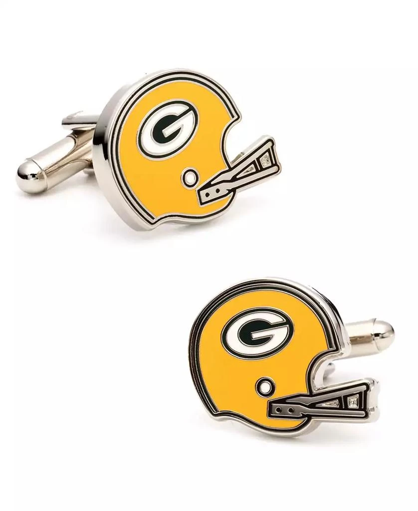 Cufflinks Inc. Retro Bay Packers Helmet Cufflinks 1