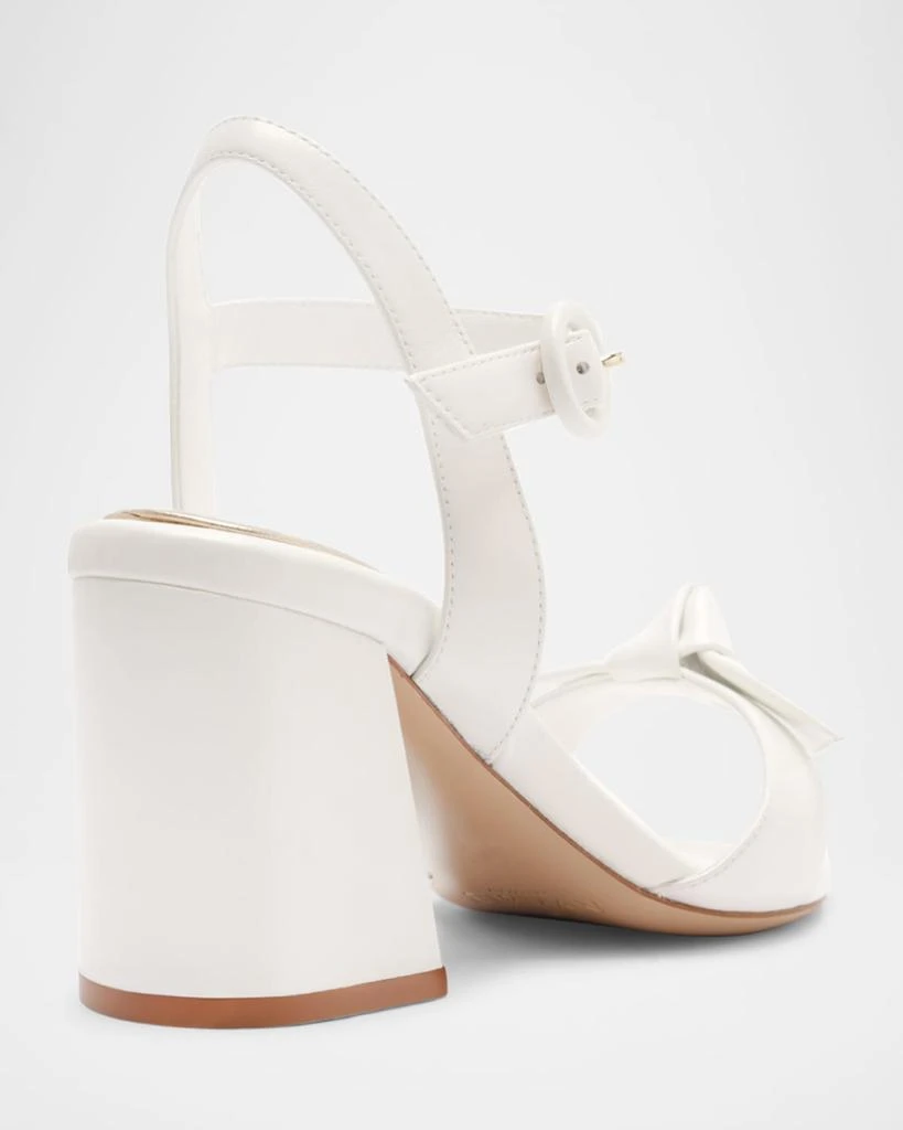 Alexandre Birman Clarita Flare Leather Bridal Sandals 3