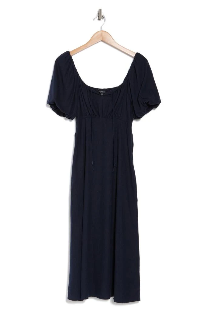 beige wrap maxi dress Delfina Maxi Dress Natural / XS