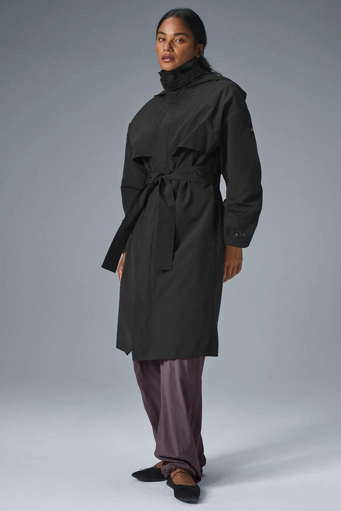 Alo Crinkle On The Move Trench - Black 1