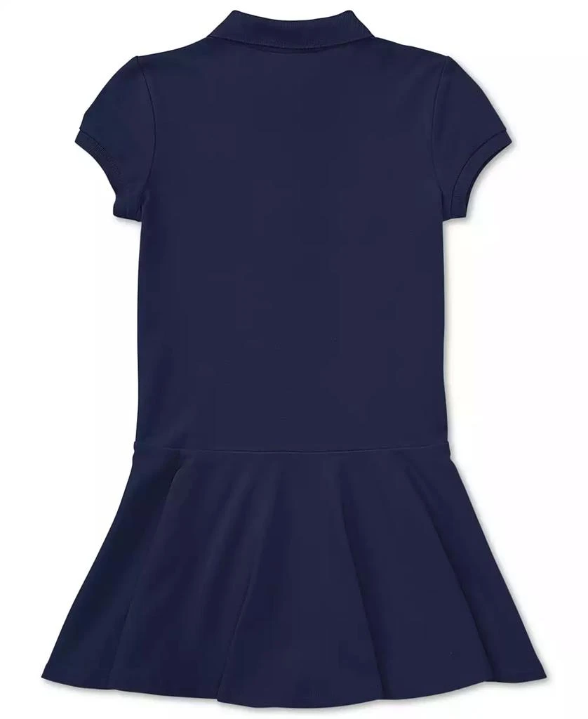 Ralph Lauren Toddler and Little Girls  Cotton Mesh Stretch Shortsleeve  Polo Dress 2