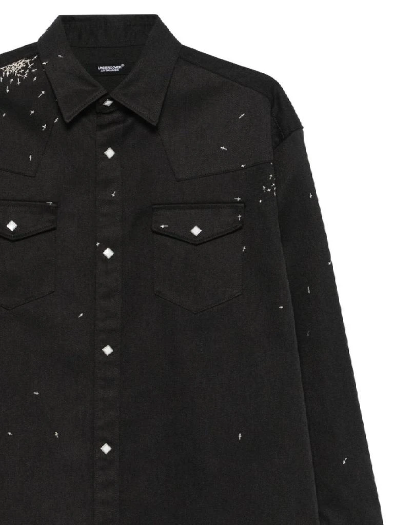 UNDERCOVER Undercover Embroidered Button-Down Shirt 2