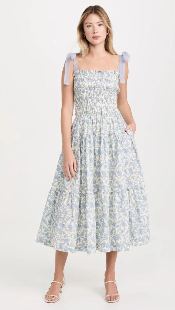 En Saison Egret Midi Dress 1