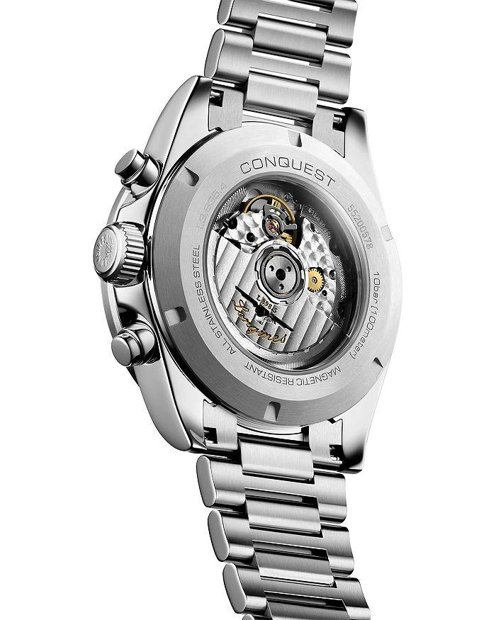 Longines Conquest Silver Chronograph, 42mm 3