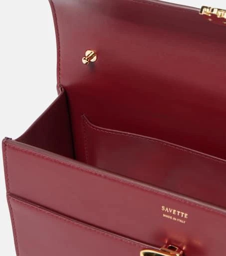 SAVETTE Symmetry 26 leather crossbody bag 3