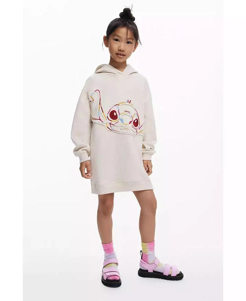 Desigual Little Girls's Stitch sweatshirt dress