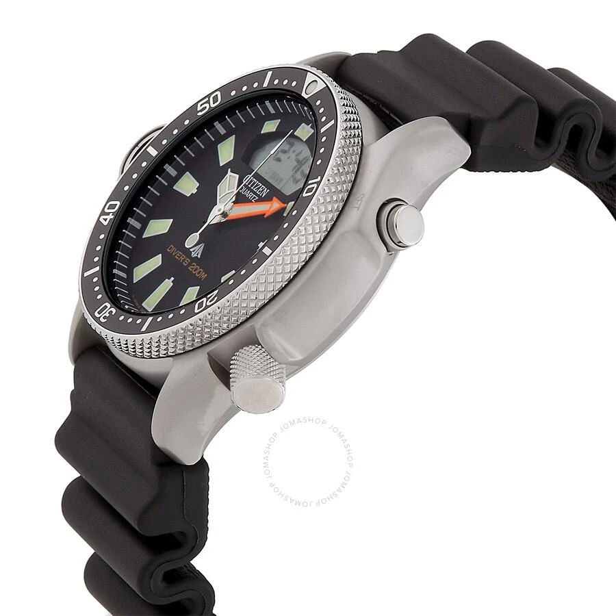 Citizen Promaster Aqualand Quartz Analog-Digital Black Dial Men's Watch JP2000-08E 2