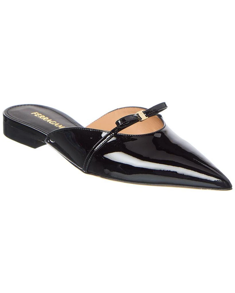 Salvatore Ferragamo Ferragamo Bow Mini Leather Mule 1