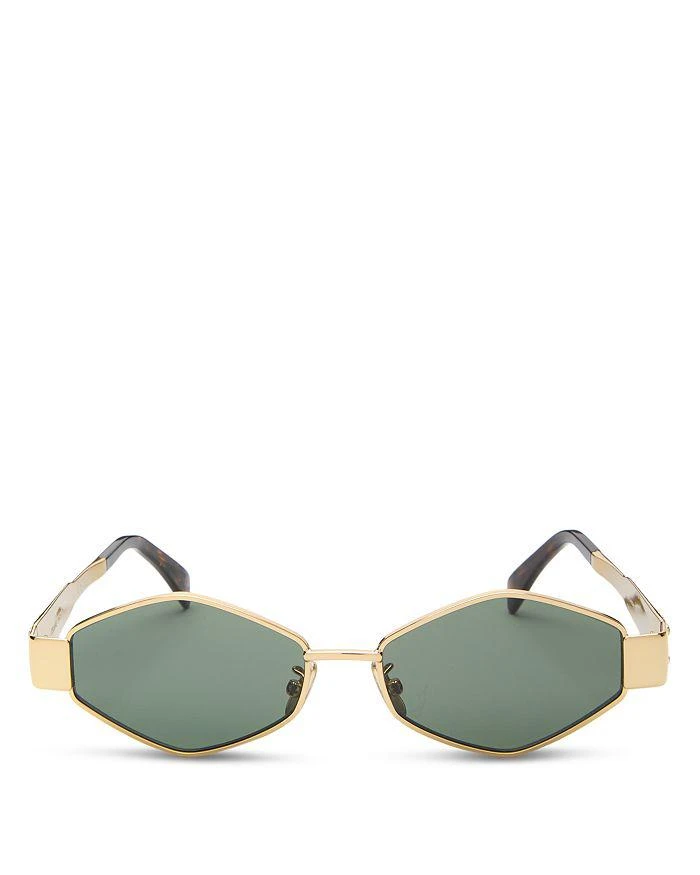 Celine Geometric Sunglasses, 54mm 2