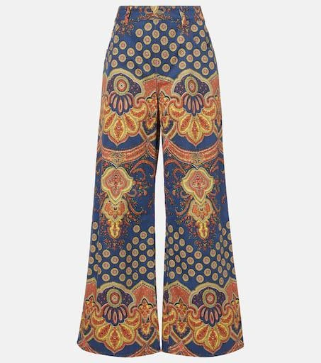 Valentino Voyage Imaginaire wide-leg jeans 1