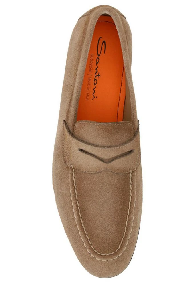 Santoni Santoni Slip-On Penny Loafers 4