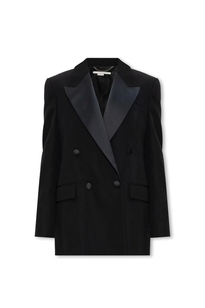 Stella McCartney Stella McCartney Tuxedo Satin-Lapels Tailored Blazer 1