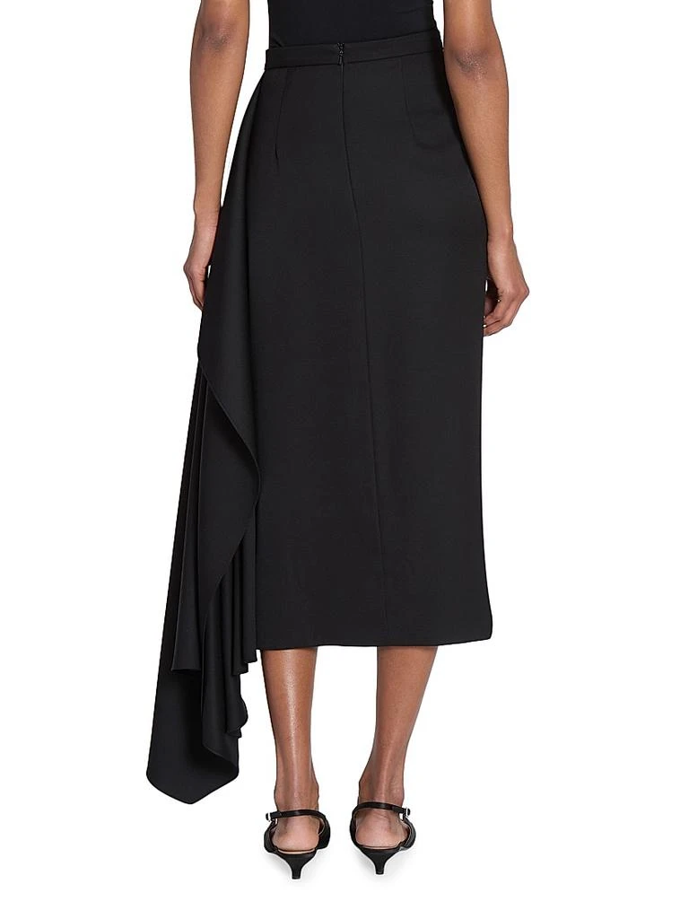 Erdem Draped Midi Pencil Skirt 5