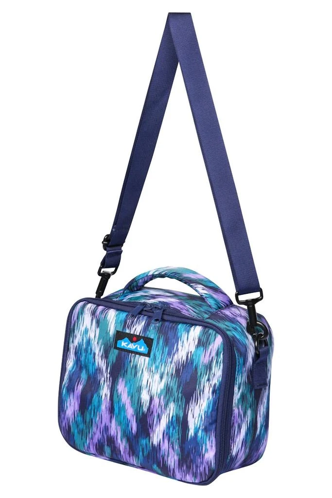 Kavu Lunch Box Bag In Glacier Ikat 1