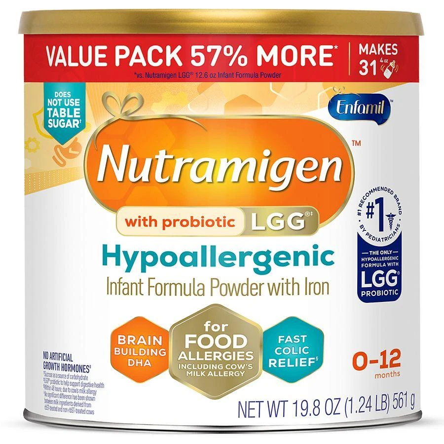 Enfamil Infant Formula Hypoallergenic & Lactose Free with Enflora LGG Powder 1